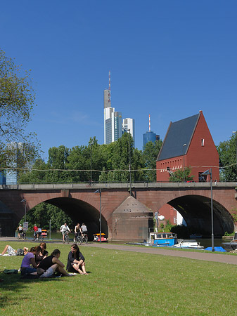 Foto Alte Brücke - Frankfurt am Main