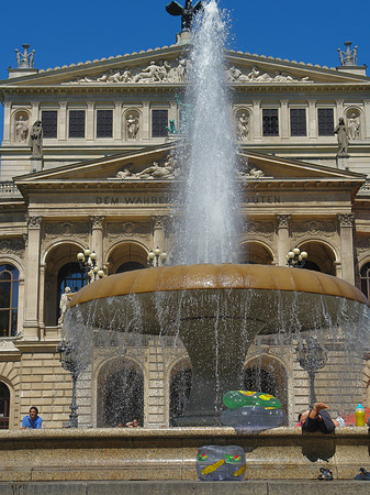 Fotos Alte Oper mit Brunnen | Frankfurt am Main