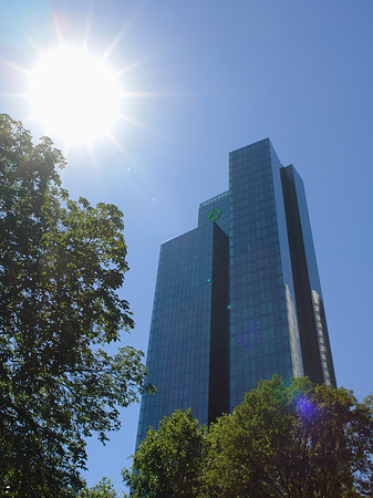 Fotos Sonne strahlt die Dresdner Bank an