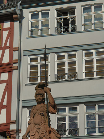 Statue auf dem Samstagsberg Fotos