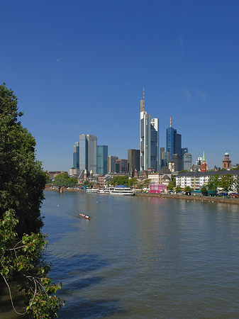 Skyline von Frankfurt Foto 