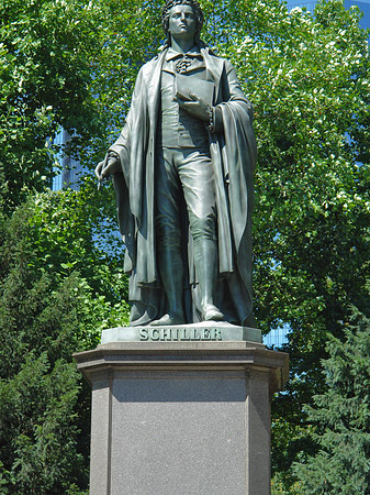 Statue von Schiller