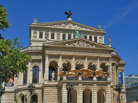 Alte Oper mit Baum