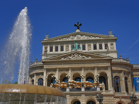 Fotos Alte Oper mit Brunnen | Frankfurt am Main