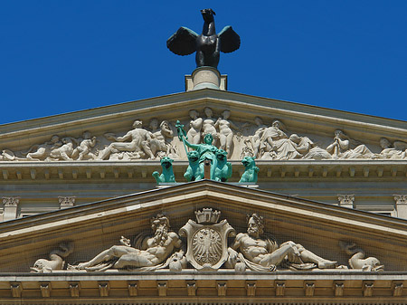 Dach der Alten Oper Foto 