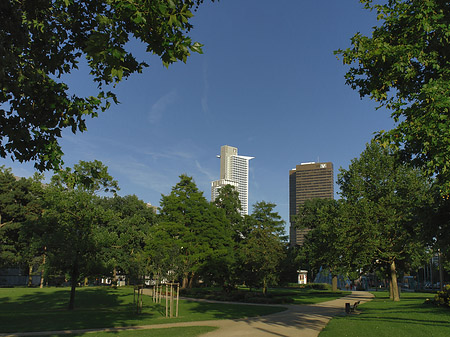 Fotos Friedrich-Ebert-Anlage mit Westendtower und Citytower | Frankfurt am Main