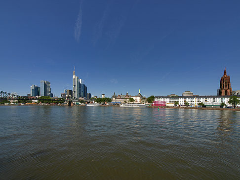 Foto Blick über den Main - Frankfurt am Main