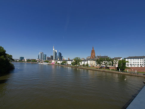 Foto Blick über den Main - Frankfurt am Main