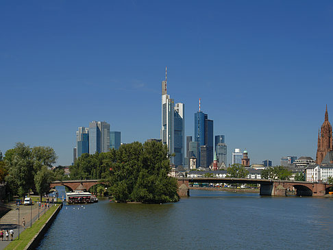 Blick von Obermainbrücke Foto 