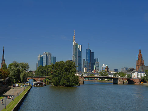 Fotos Blick von Obermainbrücke | Frankfurt am Main