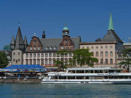 Fotos Saalhof mit Schiff | Frankfurt am Main