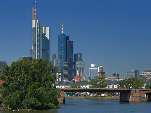 Skyline von Frankfurt Foto 