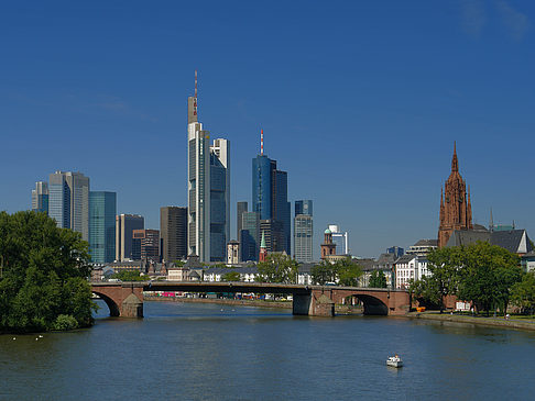 Foto Skyline von Frankfurt - Frankfurt am Main