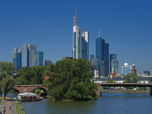 Foto Skyline von Frankfurt - Frankfurt am Main