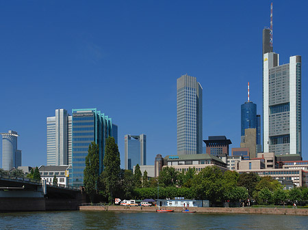 Foto Skyline von Frankfurt - Frankfurt am Main