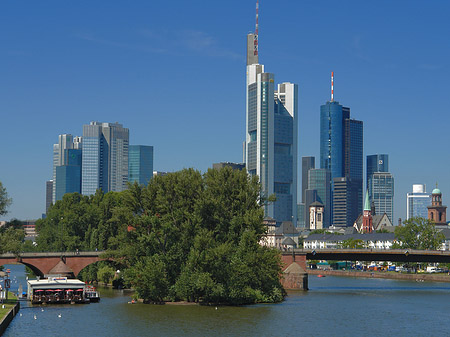 Foto Skyline von Frankfurt - Frankfurt am Main