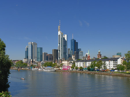 Skyline von Frankfurt Fotos