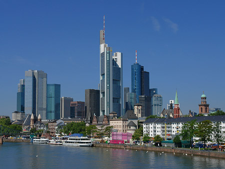 Foto Skyline von Frankfurt - Frankfurt am Main