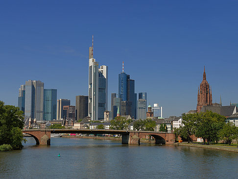 Skyline von Frankfurt Foto 