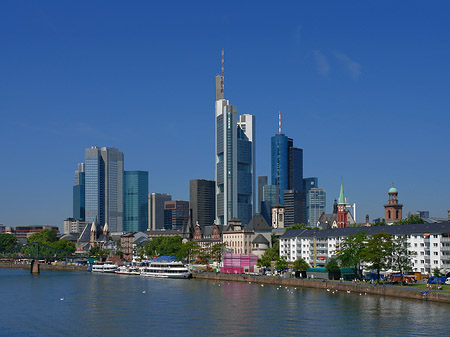 Skyline von Frankfurt Foto 