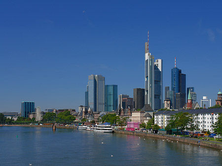 Foto Skyline von Frankfurt