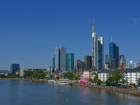 Foto Skyline von Frankfurt - Frankfurt am Main