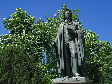 Foto Statue von Schiller