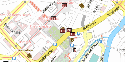 Fridericianum  Kassel Stadtplan