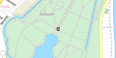 Stadtplan Karlsaue