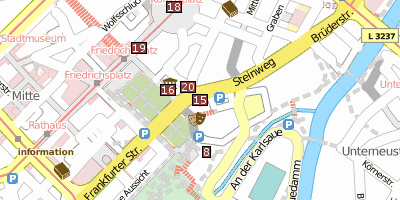 Ottoneum Stadtplan